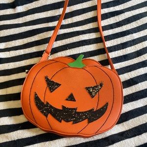 Reversible Jack o Lantern Bag